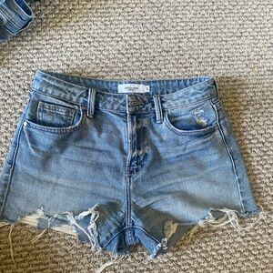 CJLA denim shorts